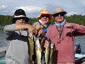 Don, RIch and Geoff with some of Thursday's catch.